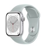  Apple Watch Series 8 Silver Aluminum Case with Sport Band 