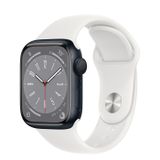 Apple Watch Series 8 Midnight Aluminum Case with Sport Band