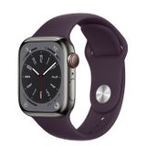  Apple Watch Series 8 Graphite Stainless Steel Case with Sport Band 