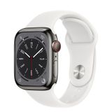  Apple Watch Series 8 Graphite Stainless Steel Case with Sport Band 