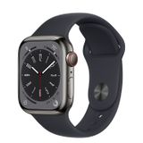  Apple Watch Series 8 Graphite Stainless Steel Case with Sport Band 