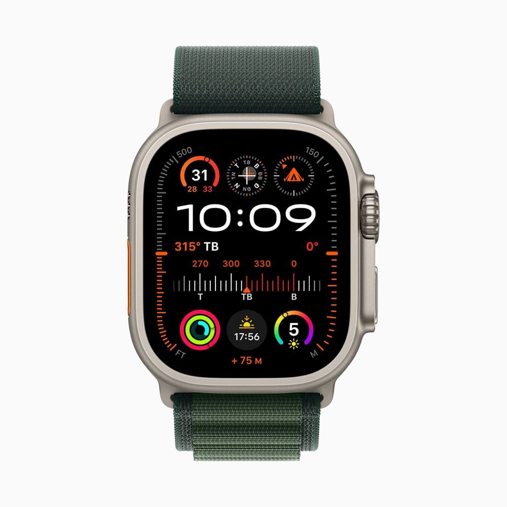  Apple Watch Ultra 2 2024 49mm Titanium Natural Alpine Loop 