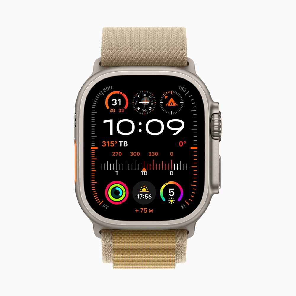  Apple Watch Ultra 2 2024 49mm Titanium Natural Alpine Loop 