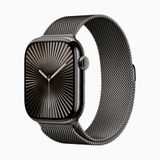  Apple Watch Series 10 Titanium Slate Milanese Loop 46mm 