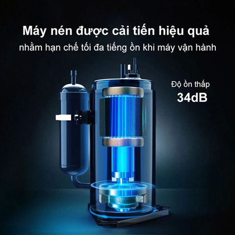 Máy hút ẩm Xiaomi New Widetech 12L