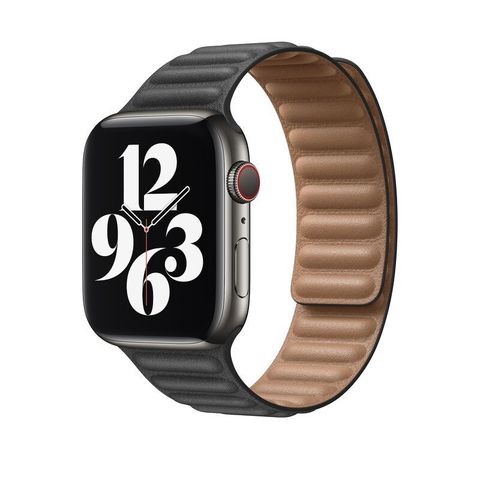 Dây đeo Apple Watch 45mm Leather Link