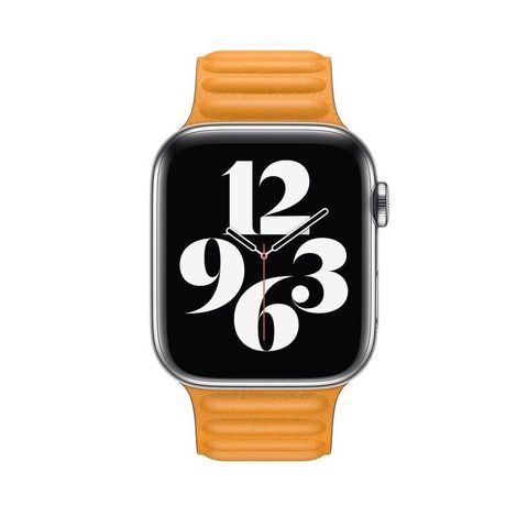 Dây đeo Apple Watch 45mm Leather Link