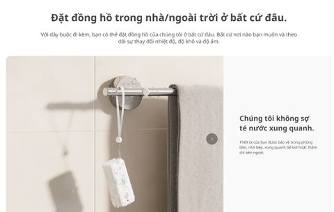 Cảm biến nhiệt độ & độ ẩm SwitchBot Thermo-Hygrometer