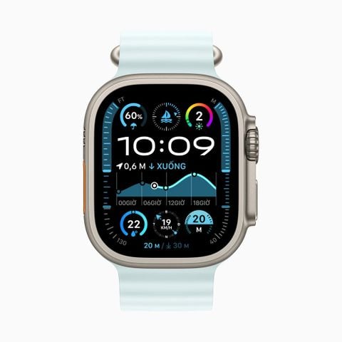 Apple Watch Ultra 2 2024 49mm Titanium Natural Ocean Band 