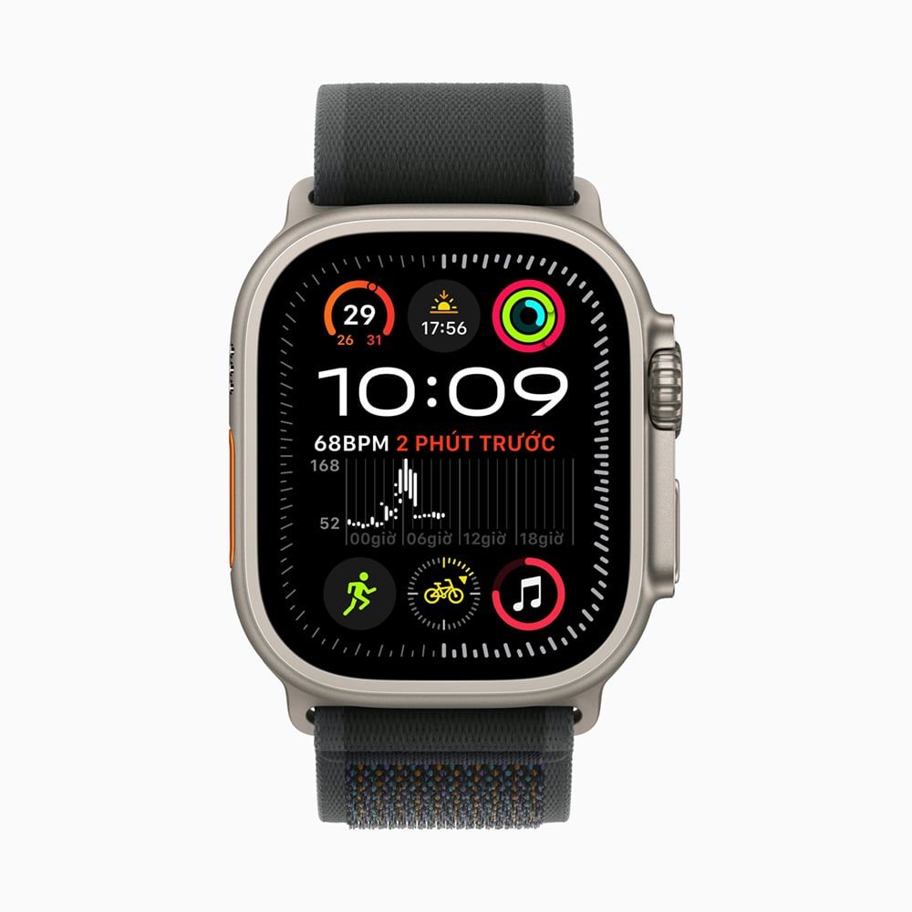 Apple Watch Ultra 2 2024 49mm Titanium Natural Trail Loop 