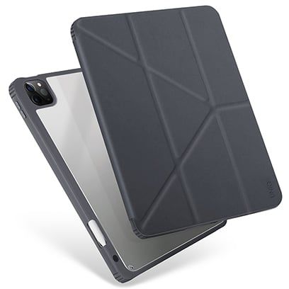  Bao da UNIQ Moven Antimicrobial Charcoal Grey For New iPad Pro 12.9 