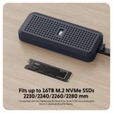  Box Ổ Cứng SSD Hyperdrive Next USB4 NVME SSD Enclosure – HD5001GL 