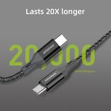 Cáp Innostyle Powerflex USB-C 1,5m 60W