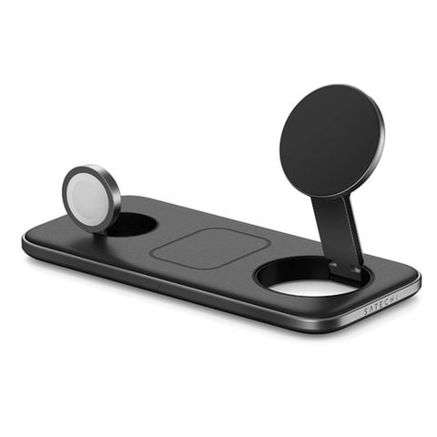  Đế sạc không dây Satechi 3in1 Qi2 Trio Wireless Charging Pad 