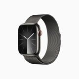  Apple Watch Series 9 GPS + Cellular, Stainless Steel Case 45mm, Milanese Loop 