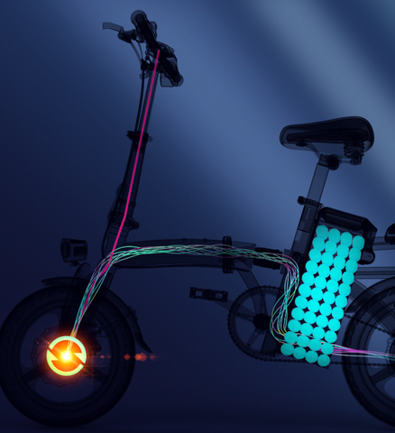 Xe đạp điện gấp gọn G-Force C14