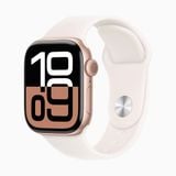 Apple Watch Series 10 Aluminum Rose Gold Sport Band 42mm GPS+Cellular