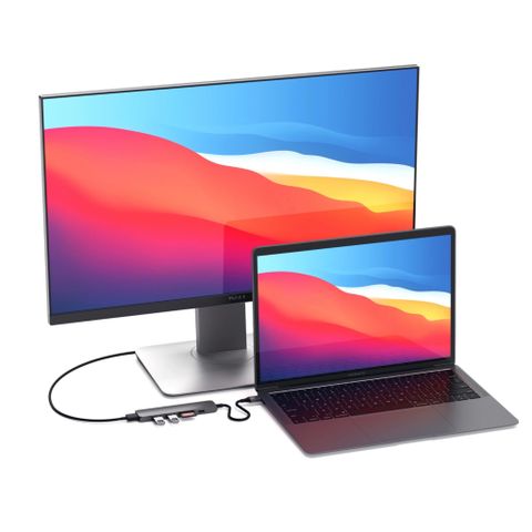 Adapter chuyển đổi Satechi Slim Aluminum Type-C Multi-Port 6in1 4K V2