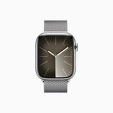 Apple Watch Series 9 GPS + Cellular, Stainless Steel Case 41mm, Milanese Loop