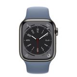  Apple Watch Series 8 Graphite Stainless Steel Case with Sport Band 