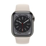  Apple Watch Series 8 Graphite Stainless Steel Case with Sport Band 