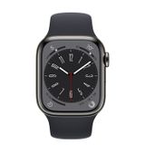  Apple Watch Series 8 Graphite Stainless Steel Case with Sport Band 