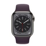  Apple Watch Series 8 Graphite Stainless Steel Case with Sport Band 