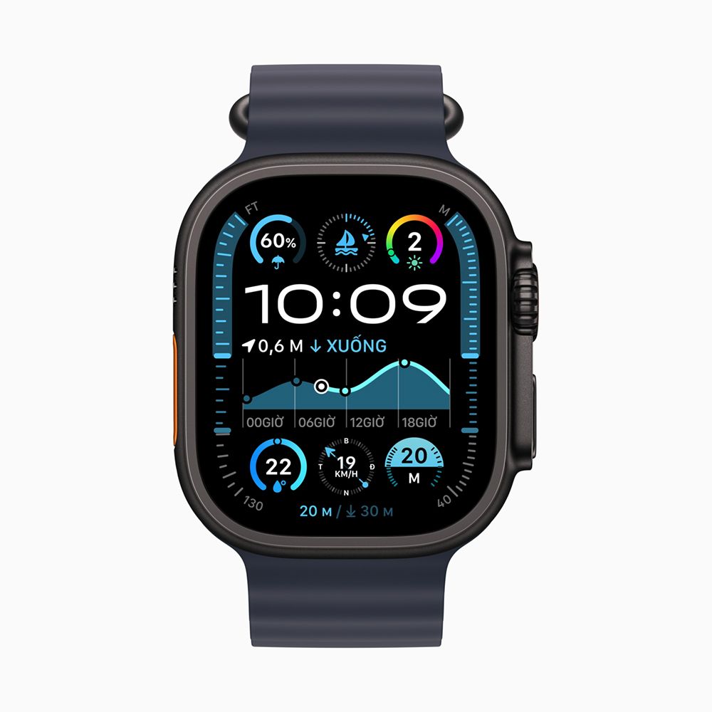  Apple Watch Ultra 2 2024 49mm Titanium Black Ocean Band 