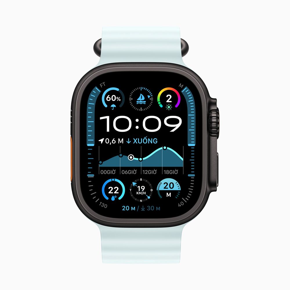  Apple Watch Ultra 2 2024 49mm Titanium Black Ocean Band 