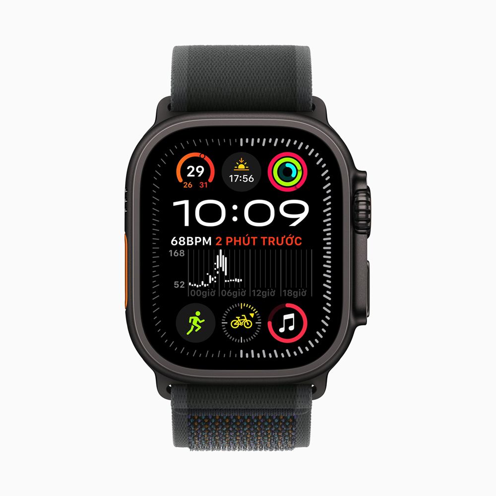  Apple Watch Ultra 2 2024 49mm Titanium Black Trail Loop 