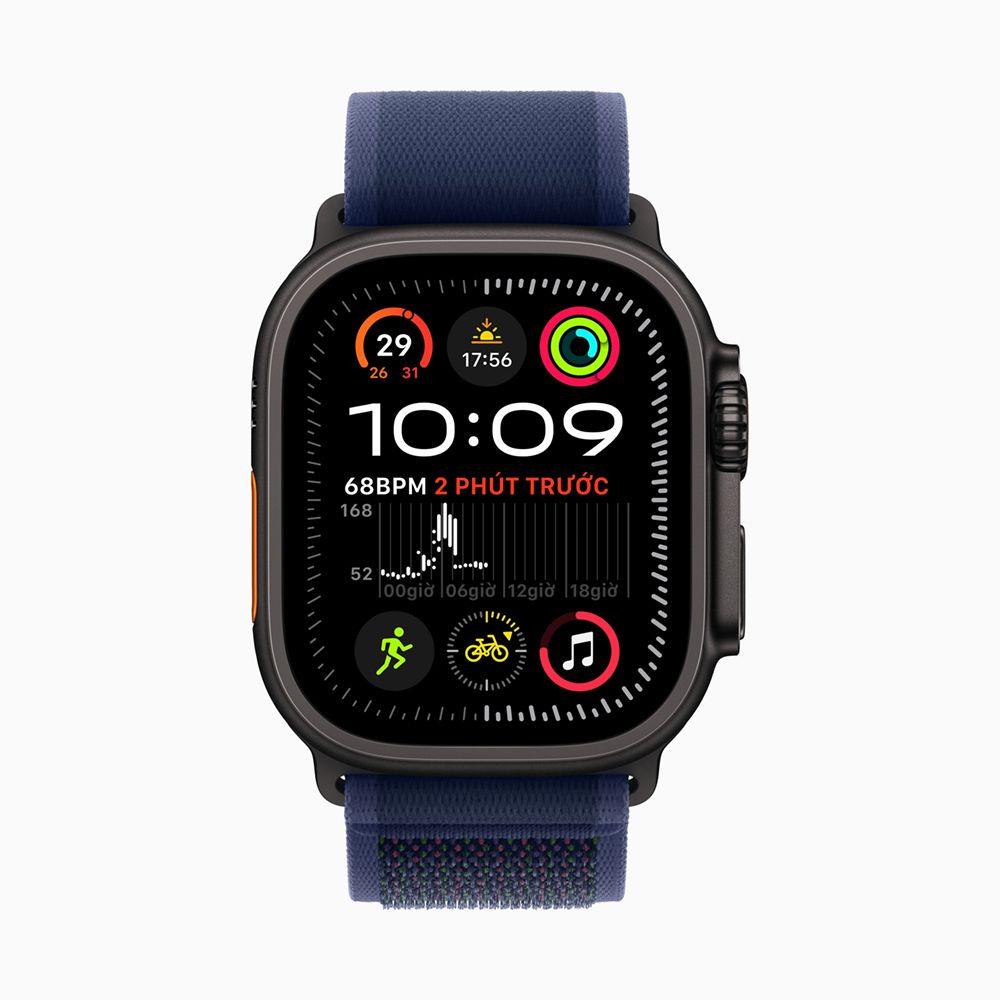  Apple Watch Ultra 2 2024 49mm Titanium Black Trail Loop 
