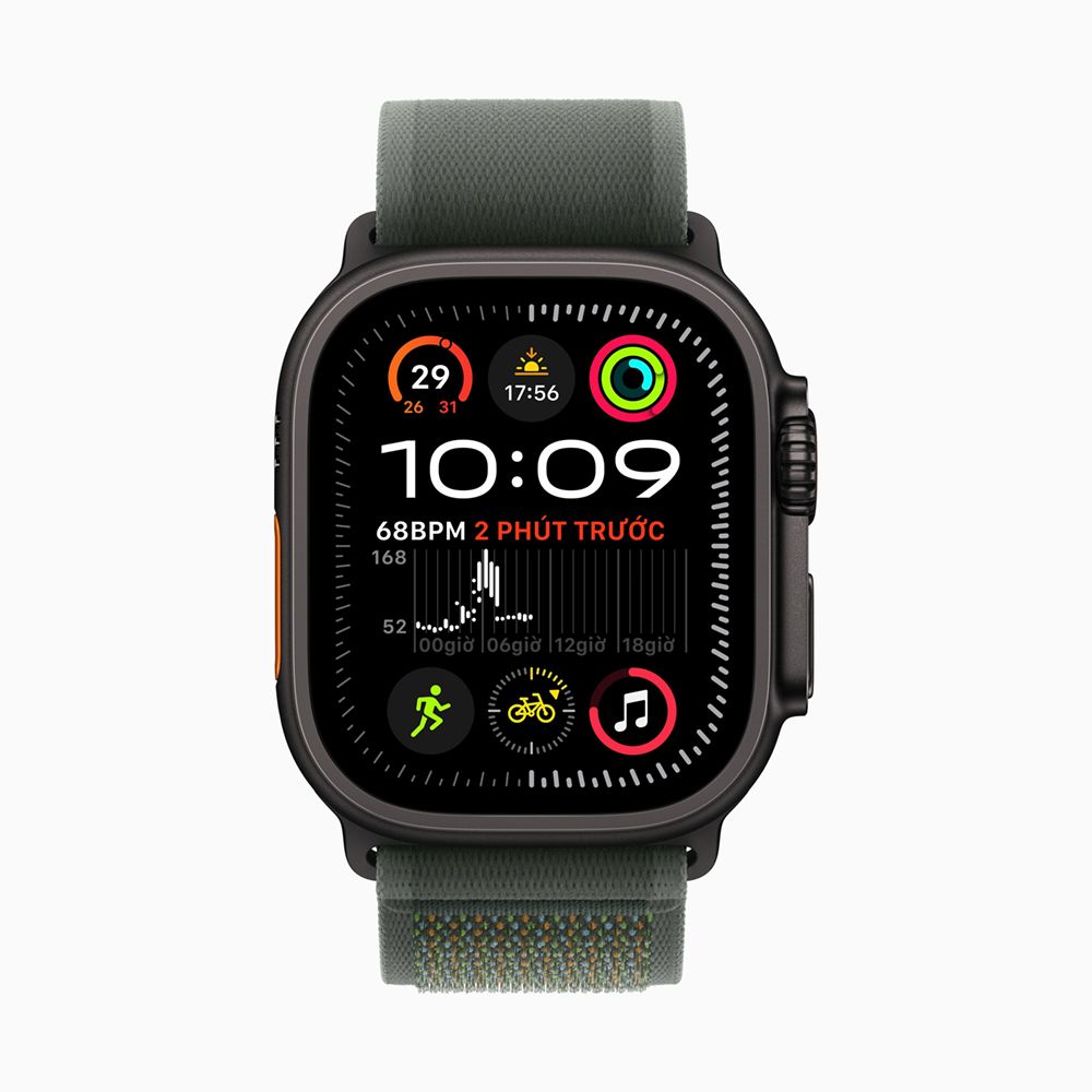  Apple Watch Ultra 2 2024 49mm Titanium Black Trail Loop 