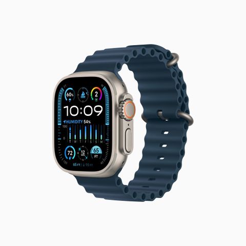 Apple Watch Ultra 2 49mm Titanium Case with Ocean Band