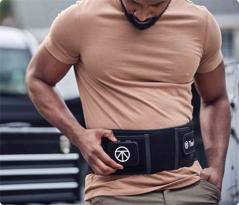 Đai massage lưng Therabody ThermBack LED