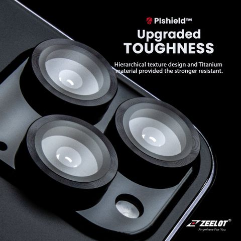 Miếng dán bảo vệ Camera chống va đập Zeelot Pishield cho iPhone 13 Pro | 13 Pro Max