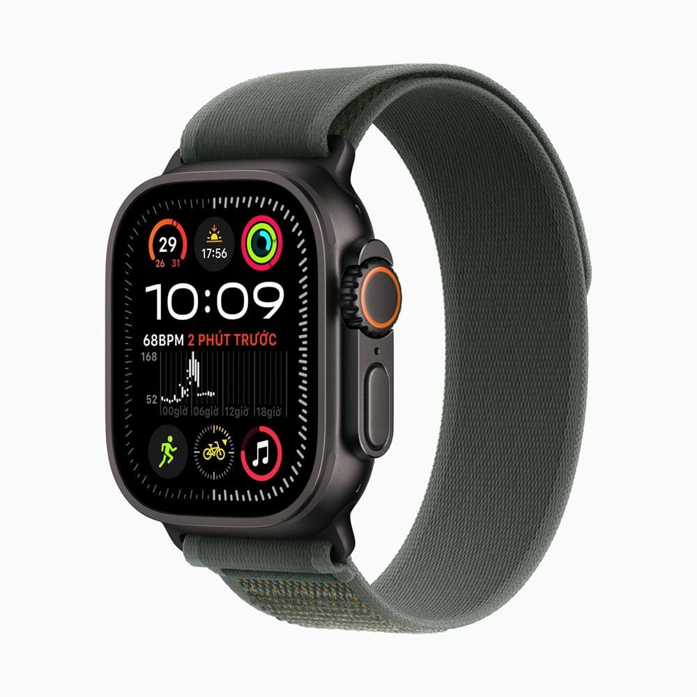  Apple Watch Ultra 2 2024 49mm Titanium Black Trail Loop 