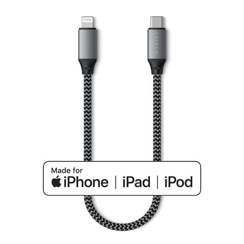  Cáp sạc & truyền dữ liệu Satechi USB-C to Lightning 25cm 