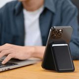  Ví kiêm giá đỡ Satechi Vegan-Leather Magnetic Wallet Stand 