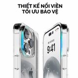 Ốp lưng DEKEY Magic Cover Ultral Crystal cho iPhone 16 Pro Mã