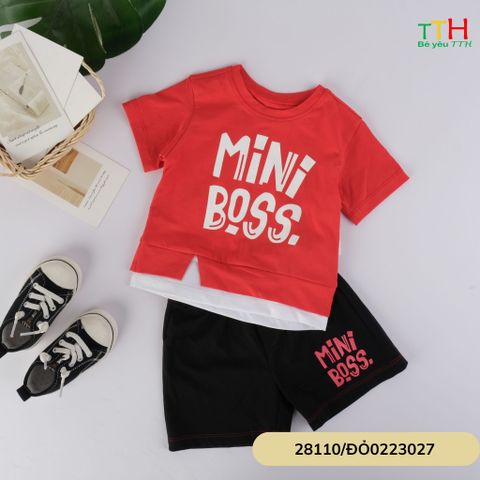  Set Bé Trai Baby Miniboss 3M-24M 