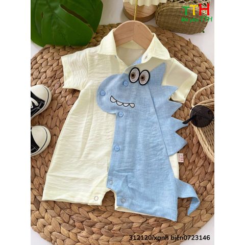  Body Bé Trai Khủng Long 3-12m 