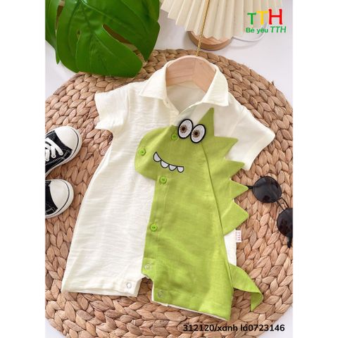  Body Bé Trai Khủng Long 3-12m 