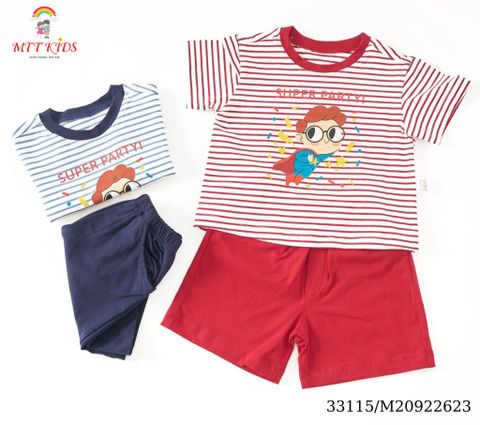  Bộ Thun Bé Trai Baby Siêu Nhân 3M-3T 