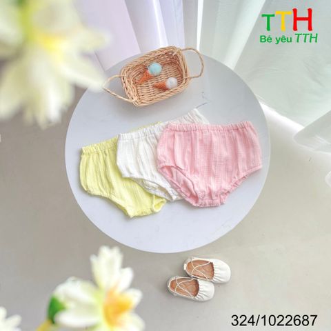  Đầm cổ sen+chíp 3M-24M 