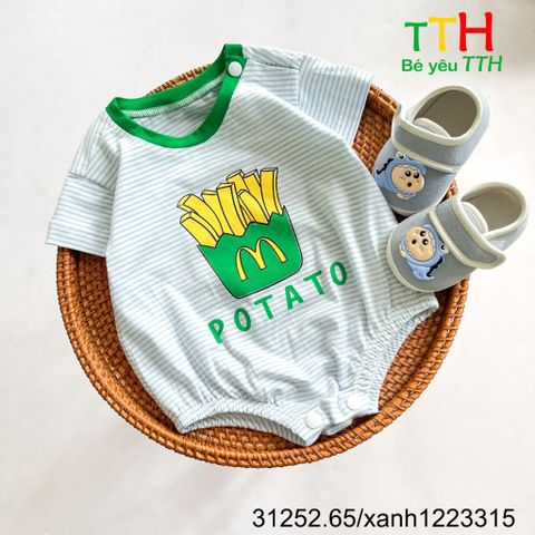  BODY BÉ TRAI POTATO 3M-12M 