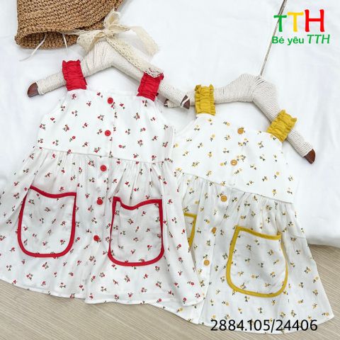  Đầm dây cho bé yêu từ 2-8t 