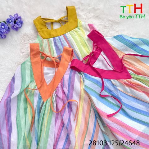  ĐẦM BABYDOLL ĐÁP VUÔNG 2-8 