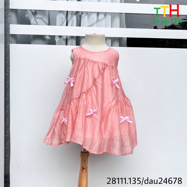  ĐẦM BADYDOLL ĐÍNH NƠ 2-8 