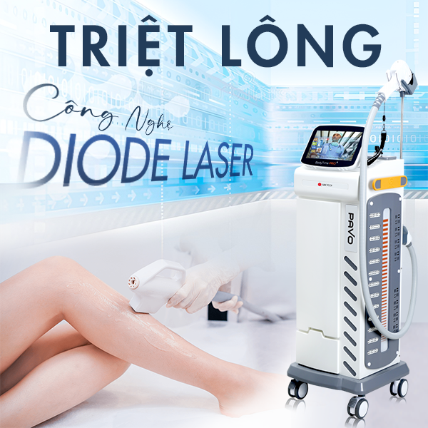  Triệt Lông Vùng Mặt & Cổ 