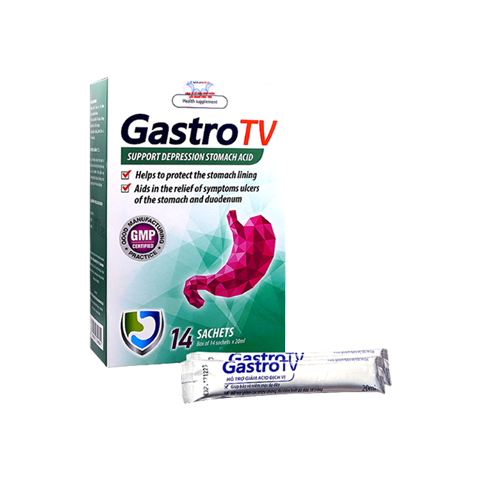 Gastro TV Foxs-USA - Hỗ trợ bảo vệ niêm mạc dạ dày hiệu quả